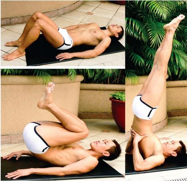 Bài tập Yoga tăng cường sinh lý với tư thế cây nến