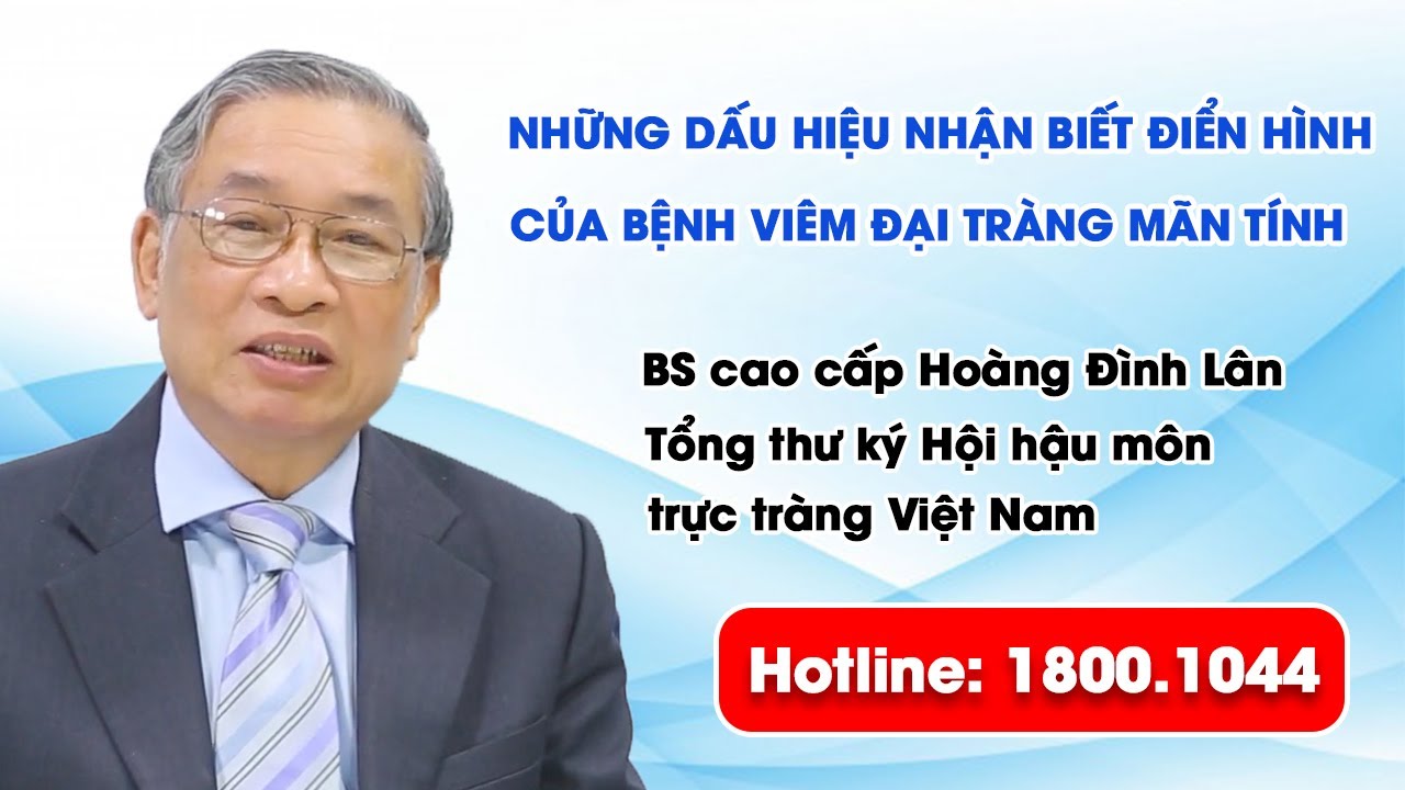 VTV2 - Những dấu hiệu nhận biết điển hình của bệnh viêm đại tràng mãn tính